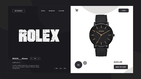 javascript rolex|Rolex Watch Website made using Html, CSS and Javascript.